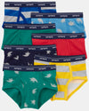 Pack of 7 briefs, dinosaurs