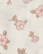 Detalle del estampado floral