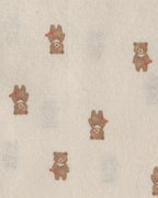 Detalle del estampado de osos