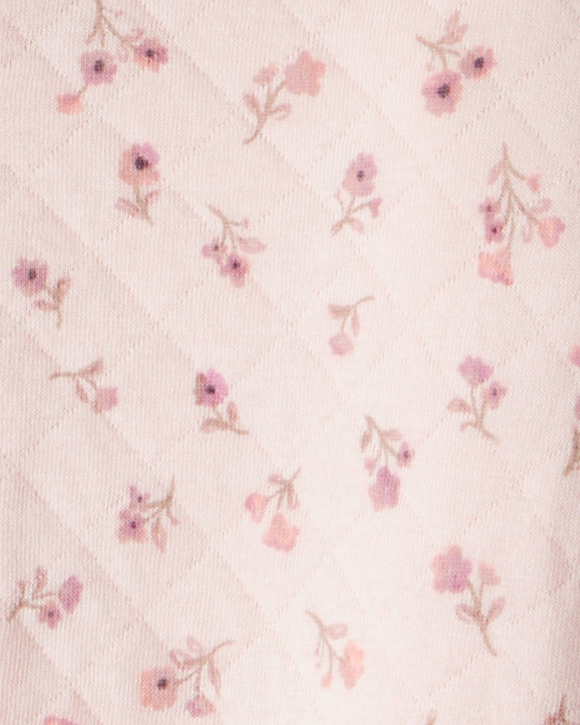 Astronauta abrigo para bebé con diseño floral con sherpa - Carter's