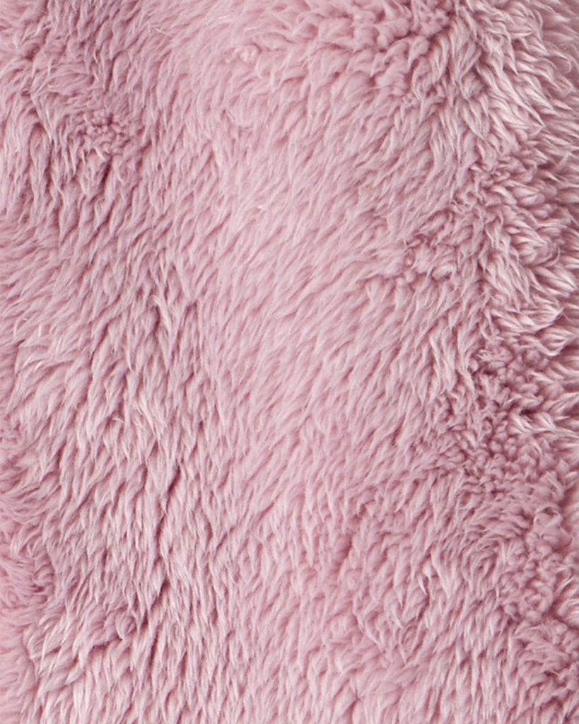 Astronauta abrigo para bebé con diseño rosa liso con sherpa - Carter's
