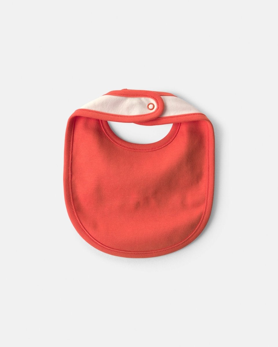 Babero «Baby's First Halloween», calabaza en crema - Carter's