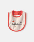 Babero «Baby's First Halloween», calabaza en crema - Carter's