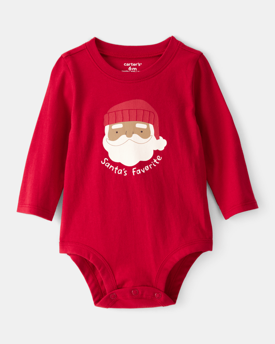 Body algodón con diseño "my first christmas" - Carter's