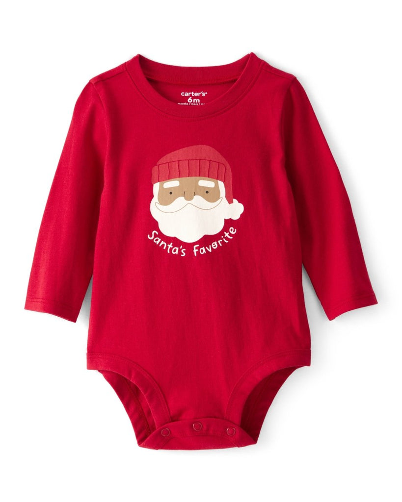 Body algodón con diseño "my first christmas" - Carter's