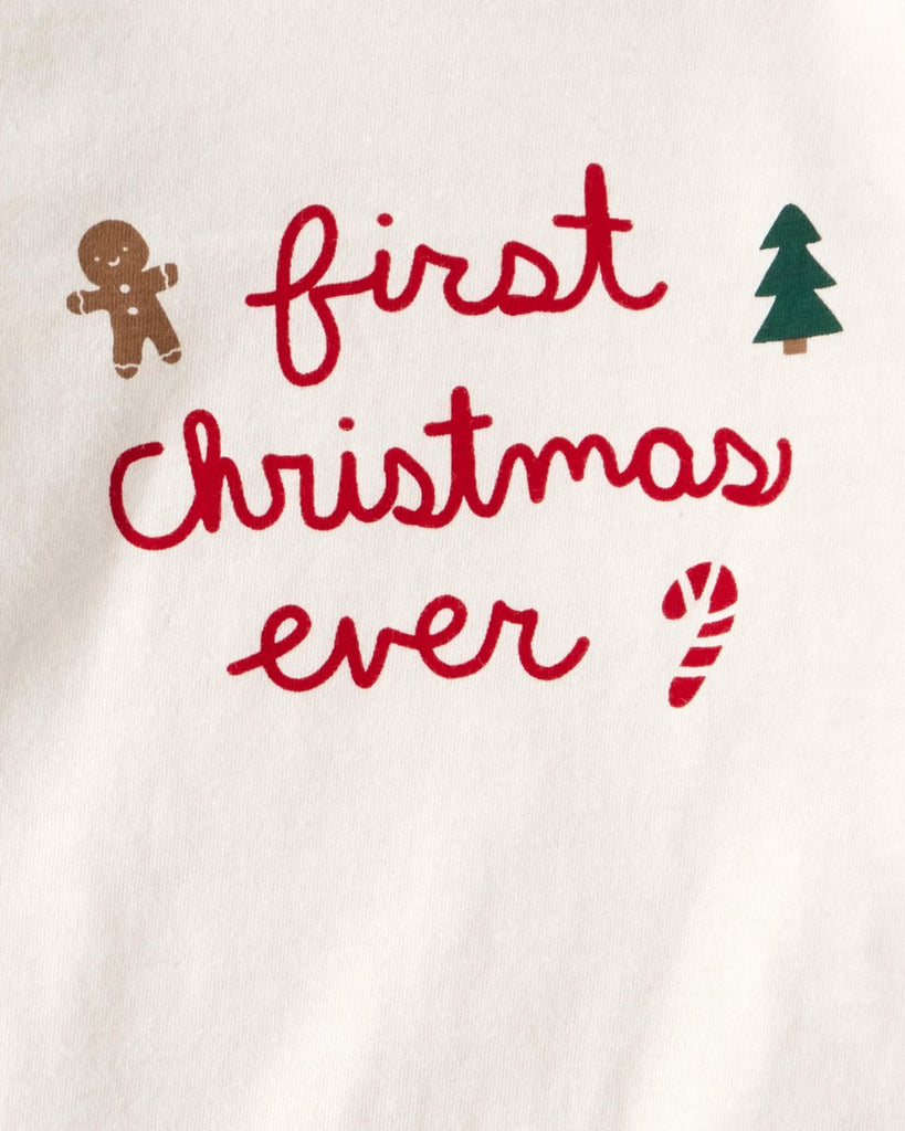 Body algodón para bebé "my first christmas" - Carter's