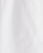 Body blanco de manga larga con cuello festoneado - Carter's