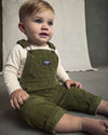 Long-sleeve bodysuit with cowboy graphic, cream
