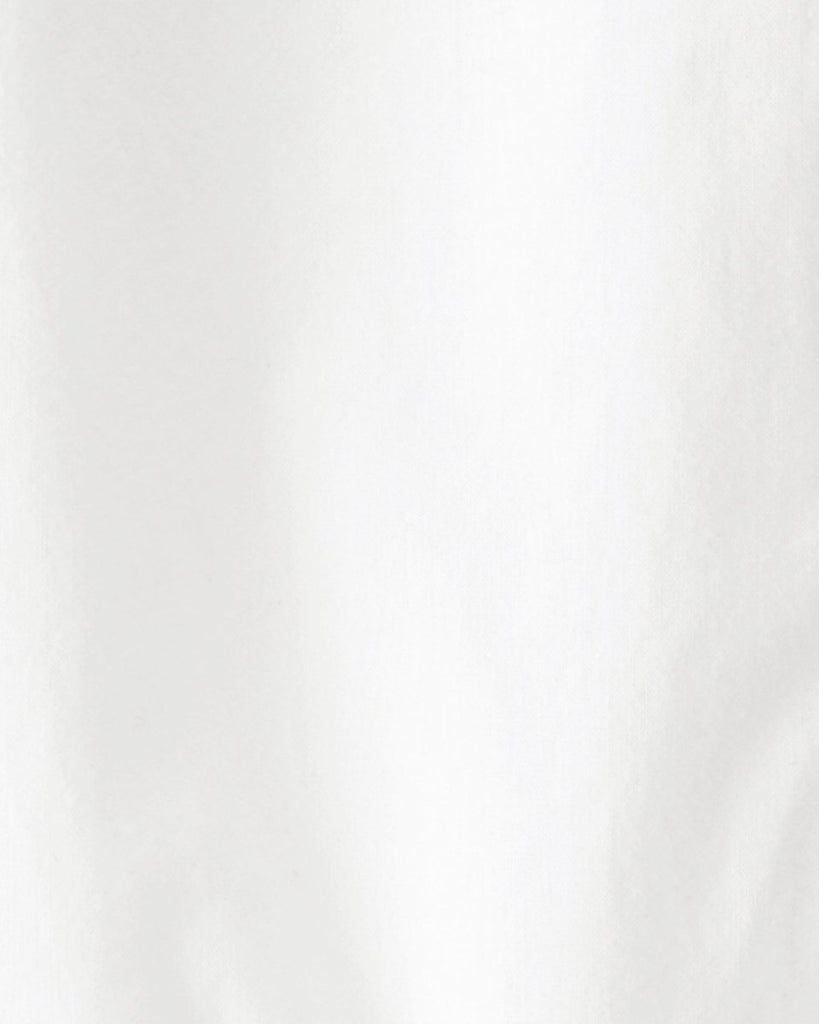 Body de tejido plano blanco para bebé niño, colección Baby B'gosh - Carter's