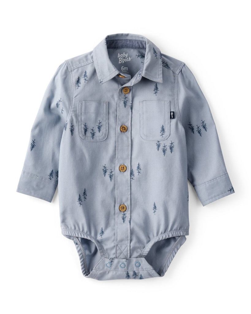 Body estampado azul para bebé niño - Carter's
