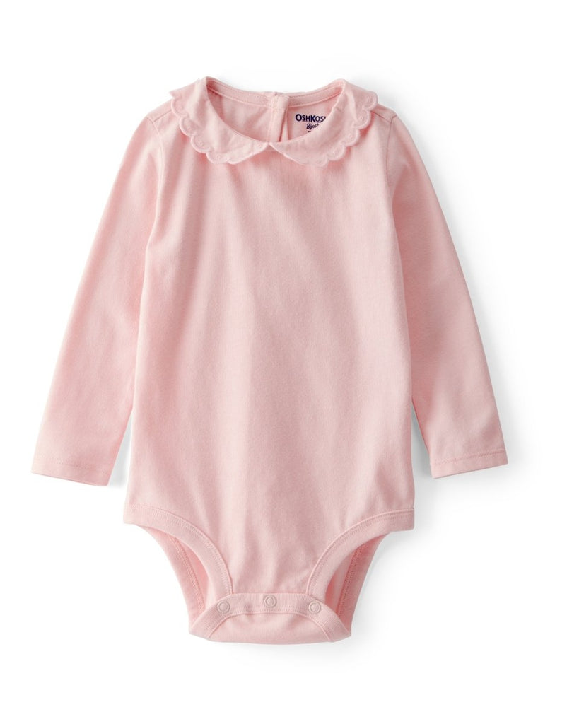 Body rosa con cuello Peter Pan para bebé niña - Carter's