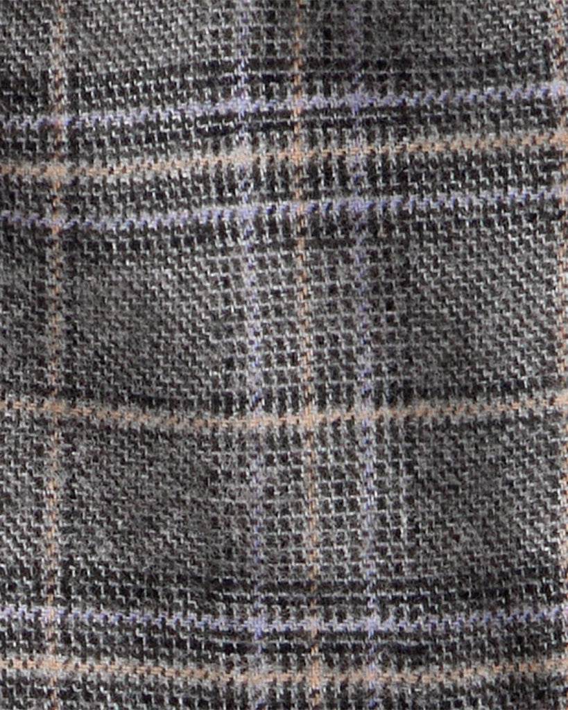 Chaqueta de cuadros grises - Carter's