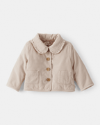 Chaqueta de pana marrón con bolsillos - Carter's