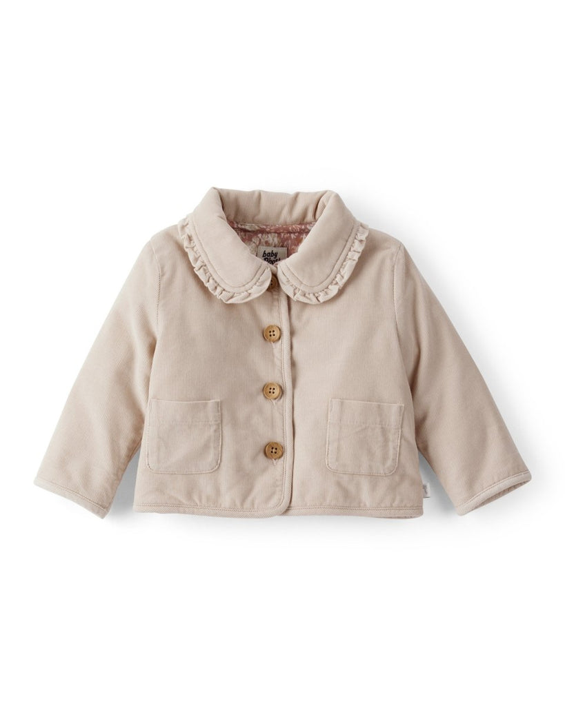 Chaqueta de pana marrón para bebé niña - Carter's