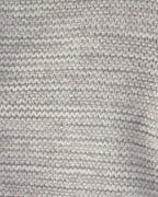 Chaqueta de punto con capucha y orejas de oso, gris - Carter's