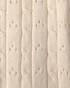 Chaqueta de punto fair isle con cuello bebé, crema - Carter's