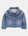 Classic denim jacket with pockets