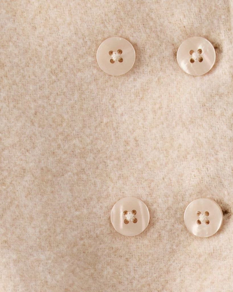 Chaqueta marrón de fieltro - Carter's