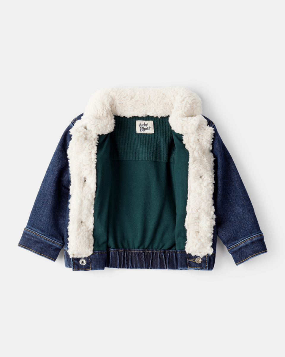 Chaqueta vaquera con forro sherpa para bebé - Carter's