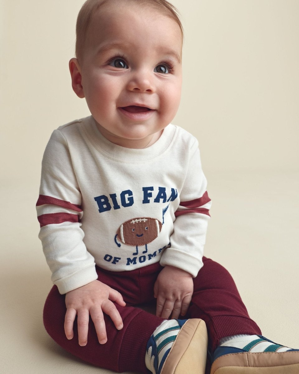 Conjunto 2 piezas, body «Big Fan Of Mommy» y pantalón - Carter's