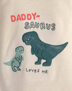 Conjunto 2 piezas, body «Daddy-saurus» y pantalón verde - Carter's