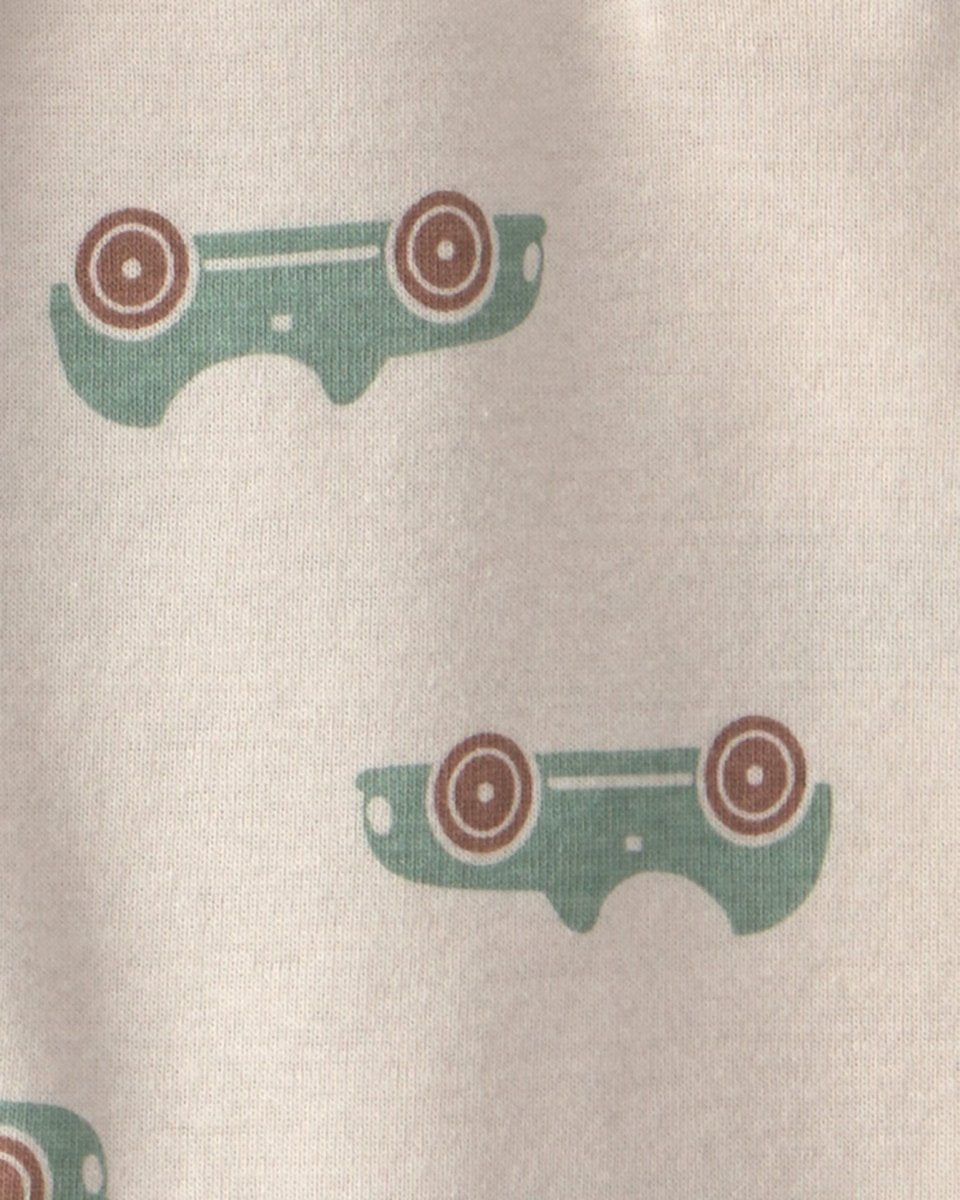 Conjunto 2 piezas, body de coches y pantalón acolchado - Carter's