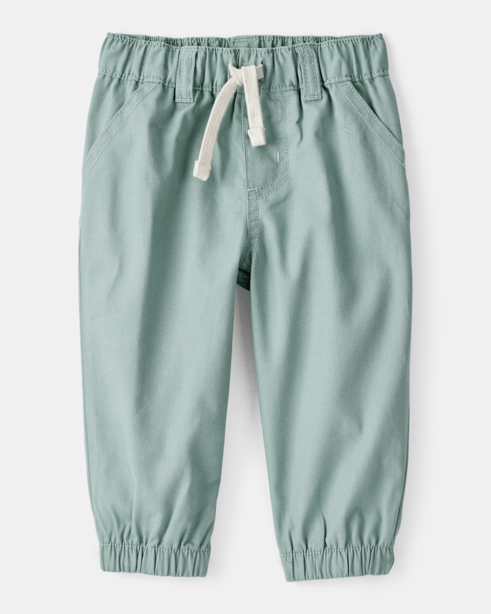Conjunto 2 piezas camisa de cuadros con capucha y joggers - Carter's