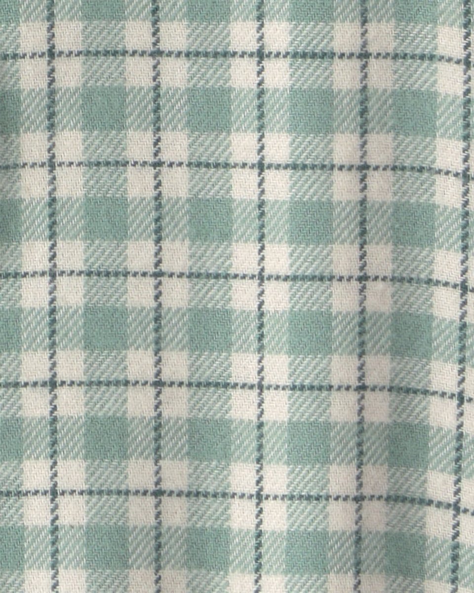 Conjunto 2 piezas, camisa de franela y vaquero, cuadros - Carter's