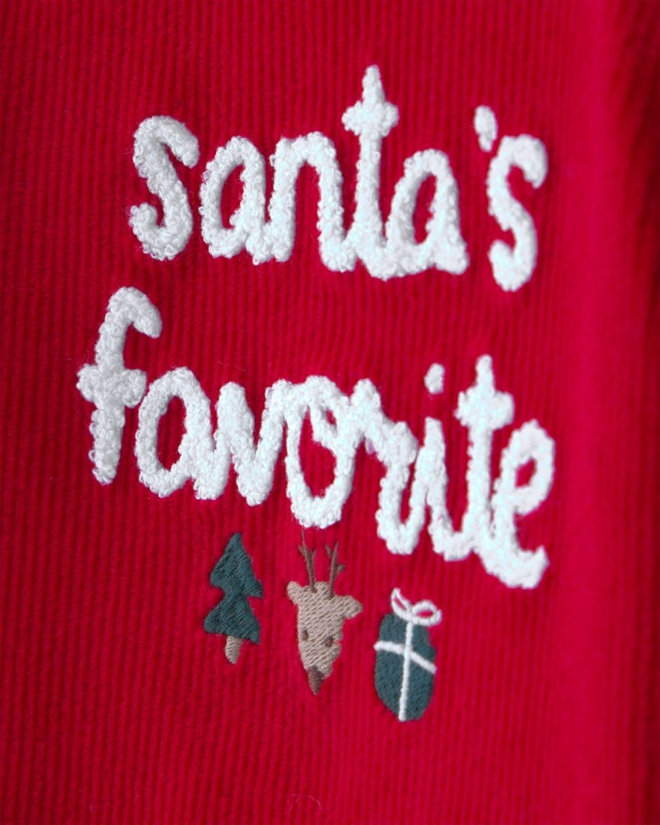 Conjunto 2 piezas, camiseta y pantalón, «Santa's Favorite» - Carter's
