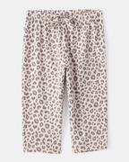 Conjunto 2 piezas con body de lazos y pantalón leopardo - Carter's