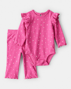 Conjunto 2 piezas con diseño floral - Carter's