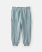Conjunto 2 piezas de polar, sudadera henley a rayas y jogger - Carter's