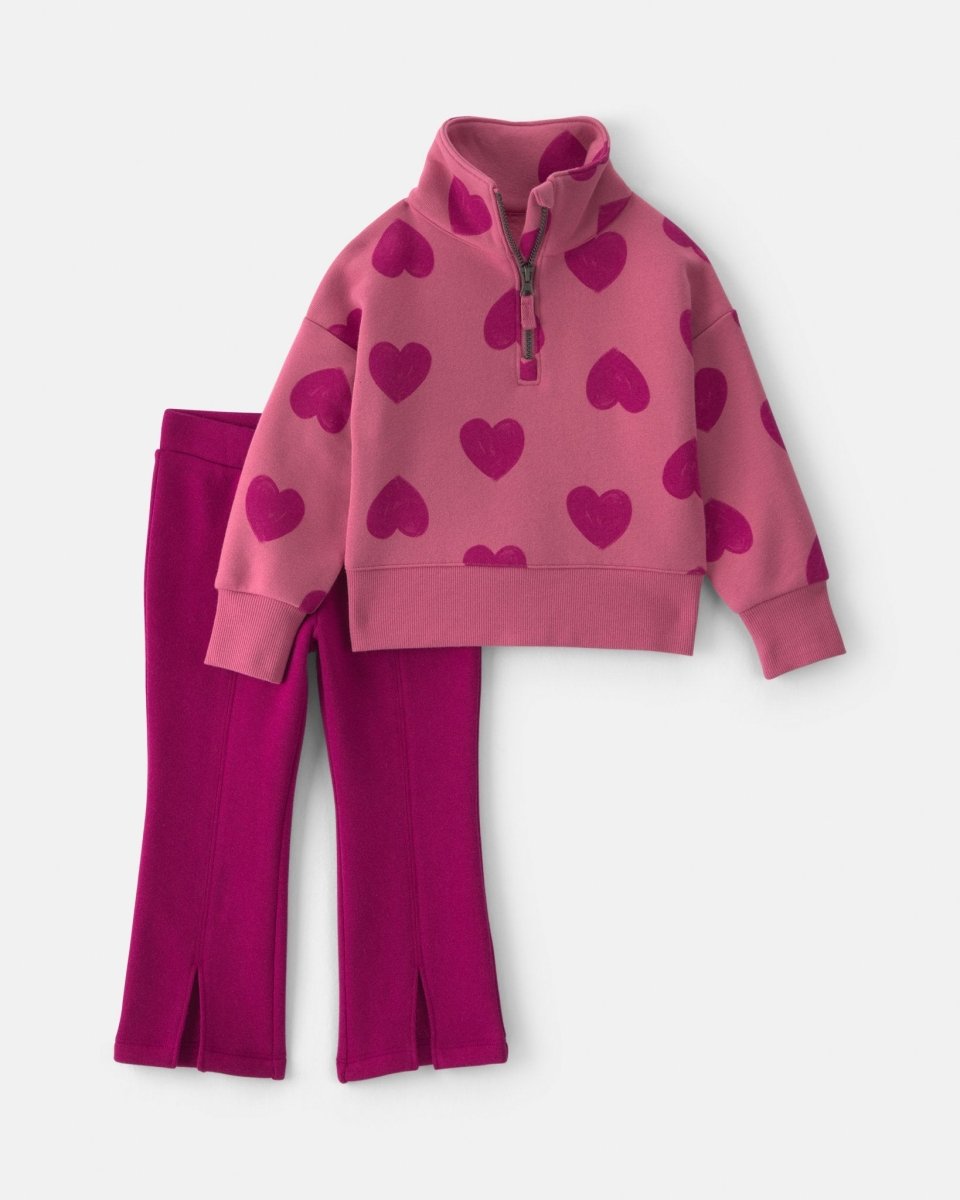Conjunto 2 piezas, jersey con media cremallera y legging - Carter's