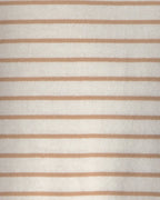 Conjunto 2 piezas, peto de sarga a rayas y camiseta - Carter's