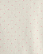 Conjunto 2 piezas, peto falda de pana y camiseta, lunares - Carter's