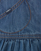 Conjunto 2 piezas, peto falda vaquera claro y camiseta - Carter's