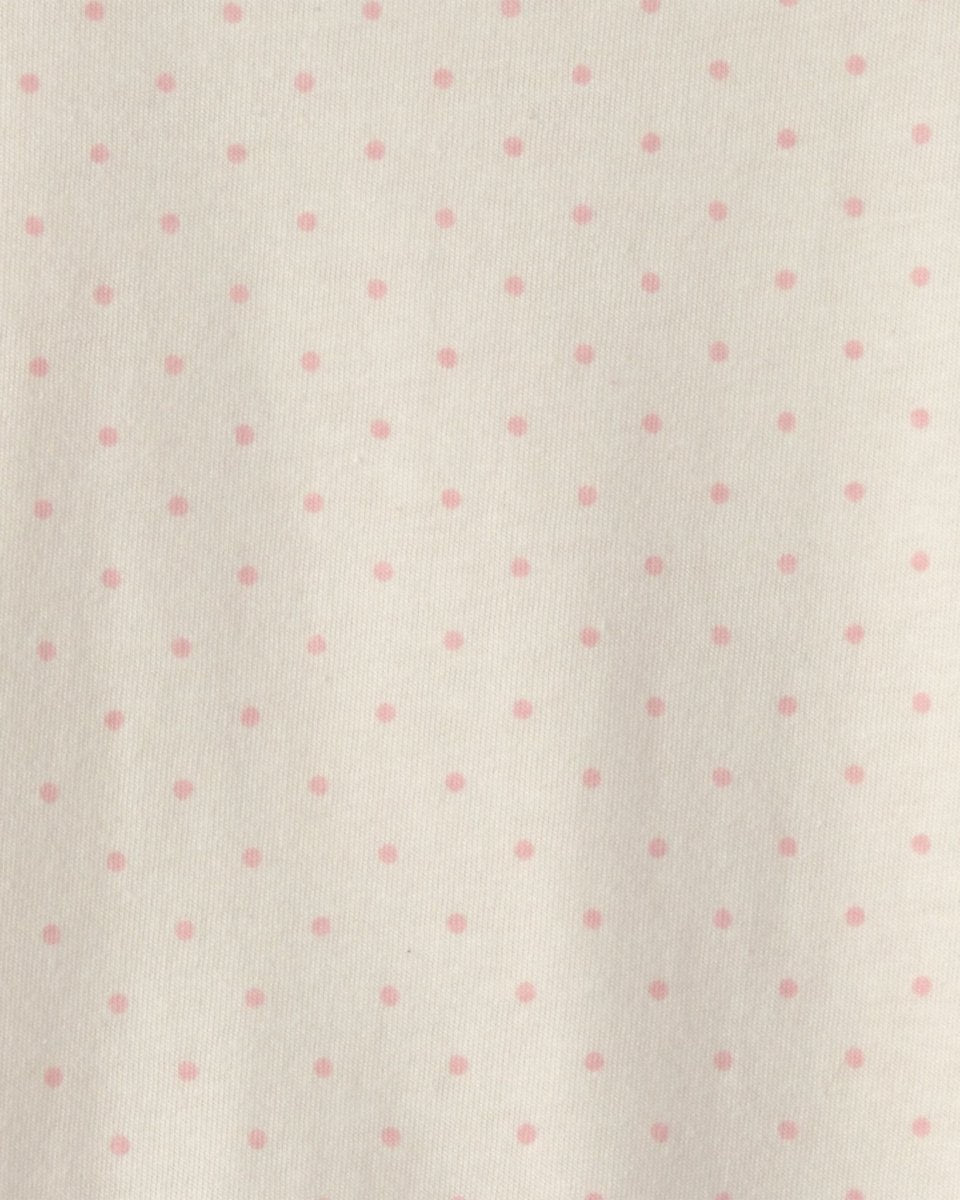 Conjunto 2 piezas, pichi de pana rosa y camiseta blanca - Carter's