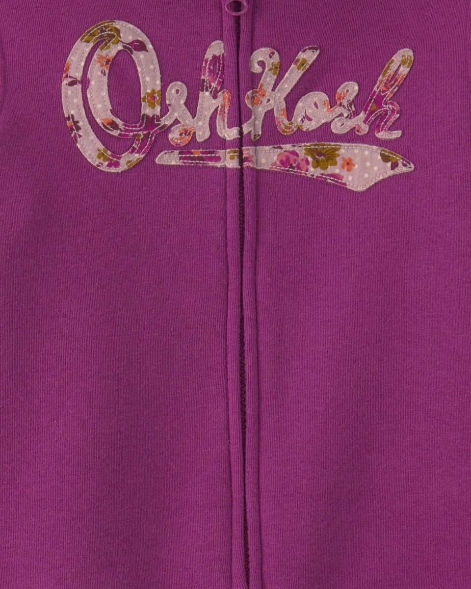 Conjunto 2 piezas, sudadera y pantalón floral, morado - Carter's