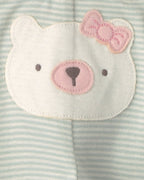 Conjunto 3 piezas, 2 bodies y pantalón, osos polares - Carter's