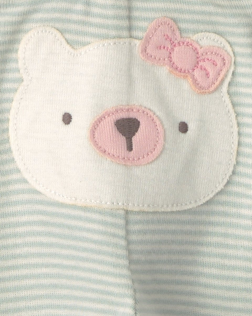 Conjunto 3 piezas, 2 bodies y pantalón, osos polares - Carter's