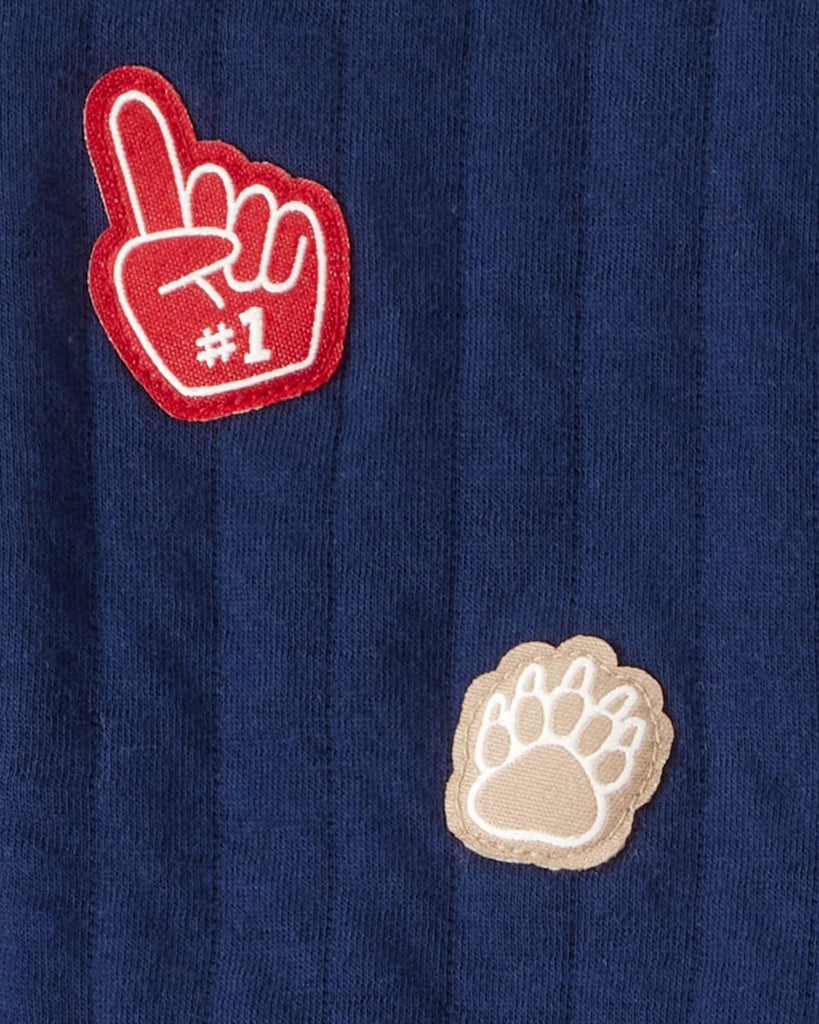 Conjunto 3 piezas azul marino estilo "Gameday" para bebé niño - Carter's