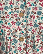 Conjunto 3 piezas, blusa floral, leggings de punto y diadema - Carter's