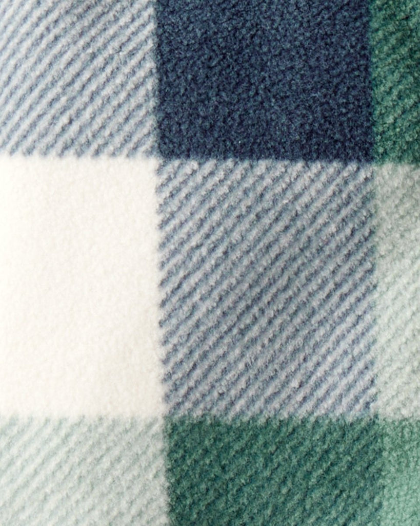 Conjunto 3 piezas cárdigan de microfleece a cuadros para bebé niño - Carter's