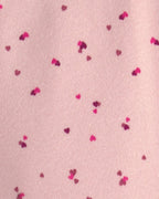 Conjunto 3 piezas, chaleco con capucha y pantalón, corazones - Carter's