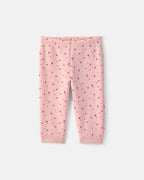Conjunto 3 piezas, chaleco con capucha y pantalón, corazones - Carter's