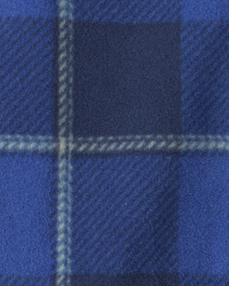 Conjunto 3 piezas, chaleco de micropolar, cuadros azules - Carter's