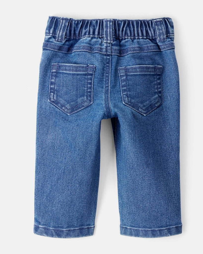 Conjunto 3 piezas chaleco de pana verde sólido para bebé niño - Carter's