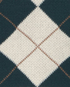Conjunto 3 piezas, chaleco de rombos y body camisero, verde - Carter's