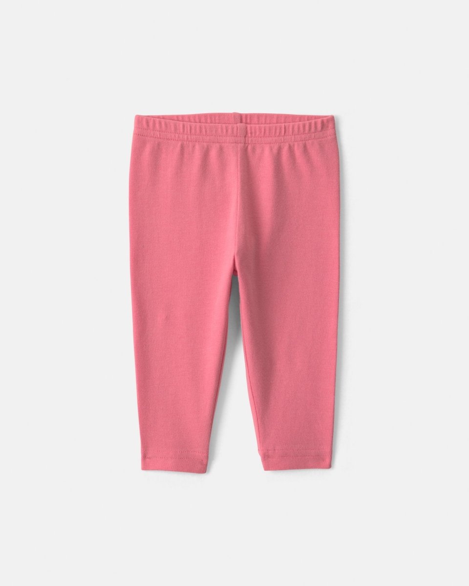 Conjunto 3 piezas, chaleco sherpa, body y leggings en rosa - Carter's