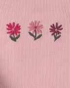 Conjunto 3 piezas, chaqueta acolchada y leggings, flores - Carter's